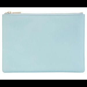 Whistles Pale Blue Medium Clutch